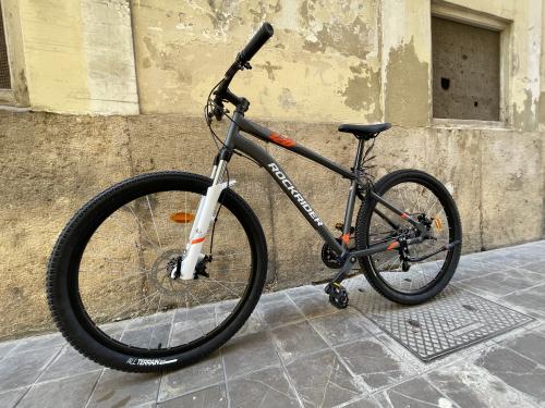 De foto`s van mountain bike