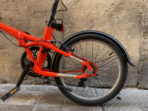 De foto`s van opvouwbare stadsfiets 20"