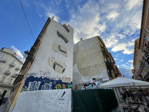 The photos of valencia street art bike tour