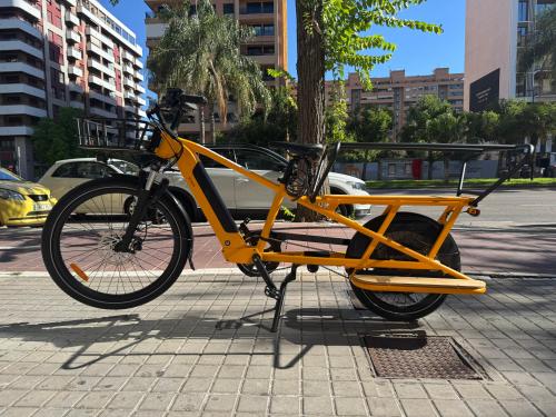 Les photos de vélo électrique family cargo longtail