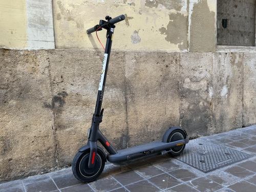 The photos of electric scooter xiaomi 