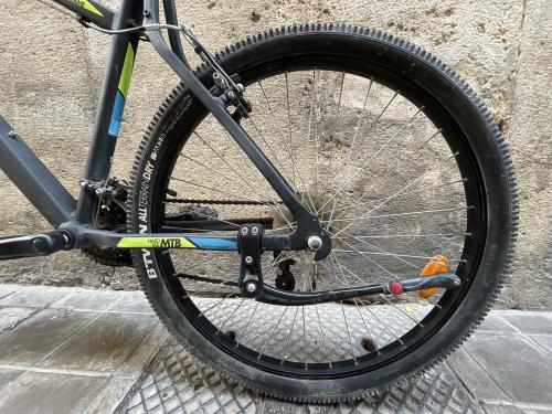 De foto`s van mountain bike