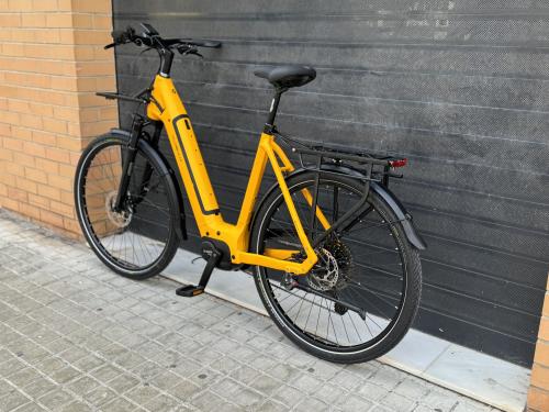 Los fotos de bicicleta eléctrica para recorridos largos