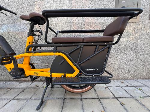 The photos of family cargo premium longtail e-bike
