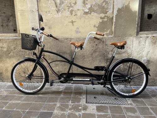 Bicicleta tándem montaña doble