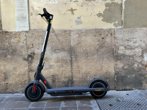 The photos of electric scooter xiaomi 