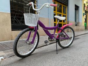 Second-hand kid`s bike