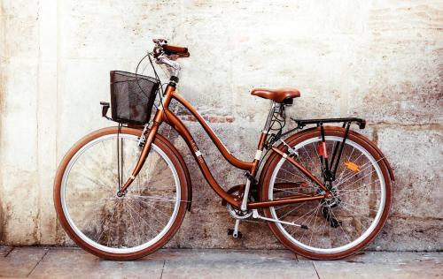 The photos of city bike
