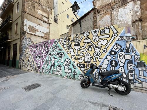 Les photos de visite privée du street art de valence