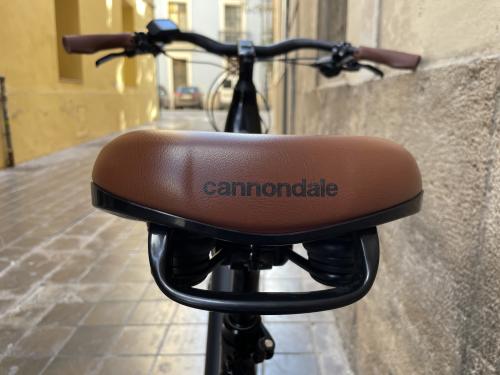 De foto`s van cannondale - premium elektrische fiets