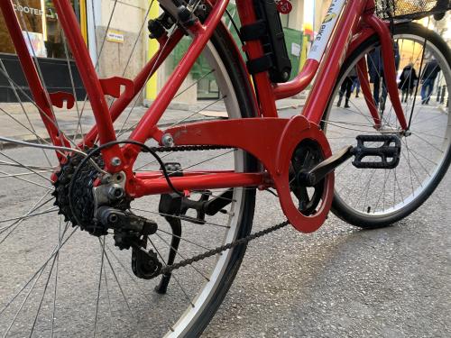 The photos of second-hand bh city bike