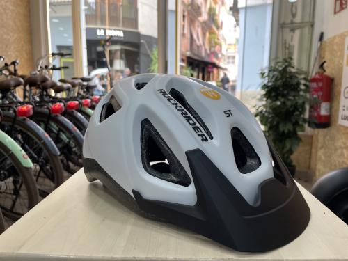 The photos of bicycle and scooter helmet rental