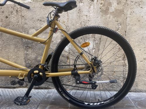 Los fotos de bicicleta tándem