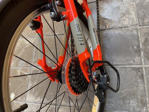 De foto`s van opvouwbare stadsfiets 20"