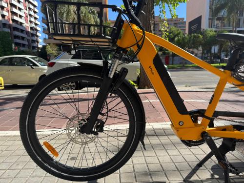 Les photos de vélo électrique family cargo longtail