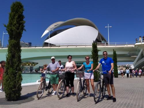 Los fotos de gran recorrido en bicicleta por valencia