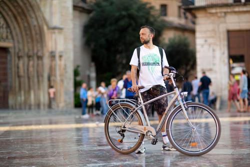 Los fotos de gran recorrido en bicicleta por valencia