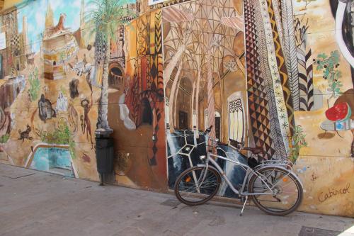 Taller de Grafiti de David de Limón y tour en bici de arte urbano