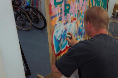 Taller de Grafiti de David de Limón y tour en bici de arte urbano