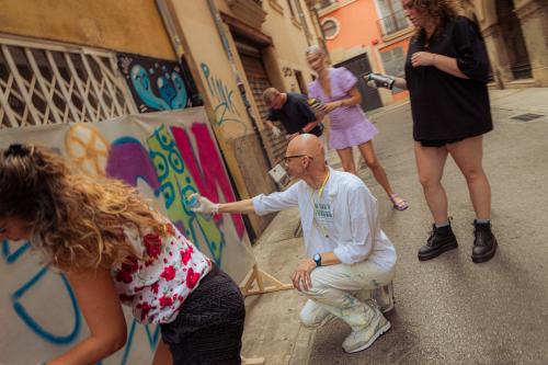 Taller de Grafiti de David de Limón y tour en bici de arte urbano