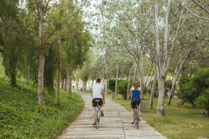 Visite à vélo du triple parc de Valence