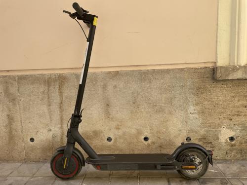 The photos of electric scooter xiaomi 